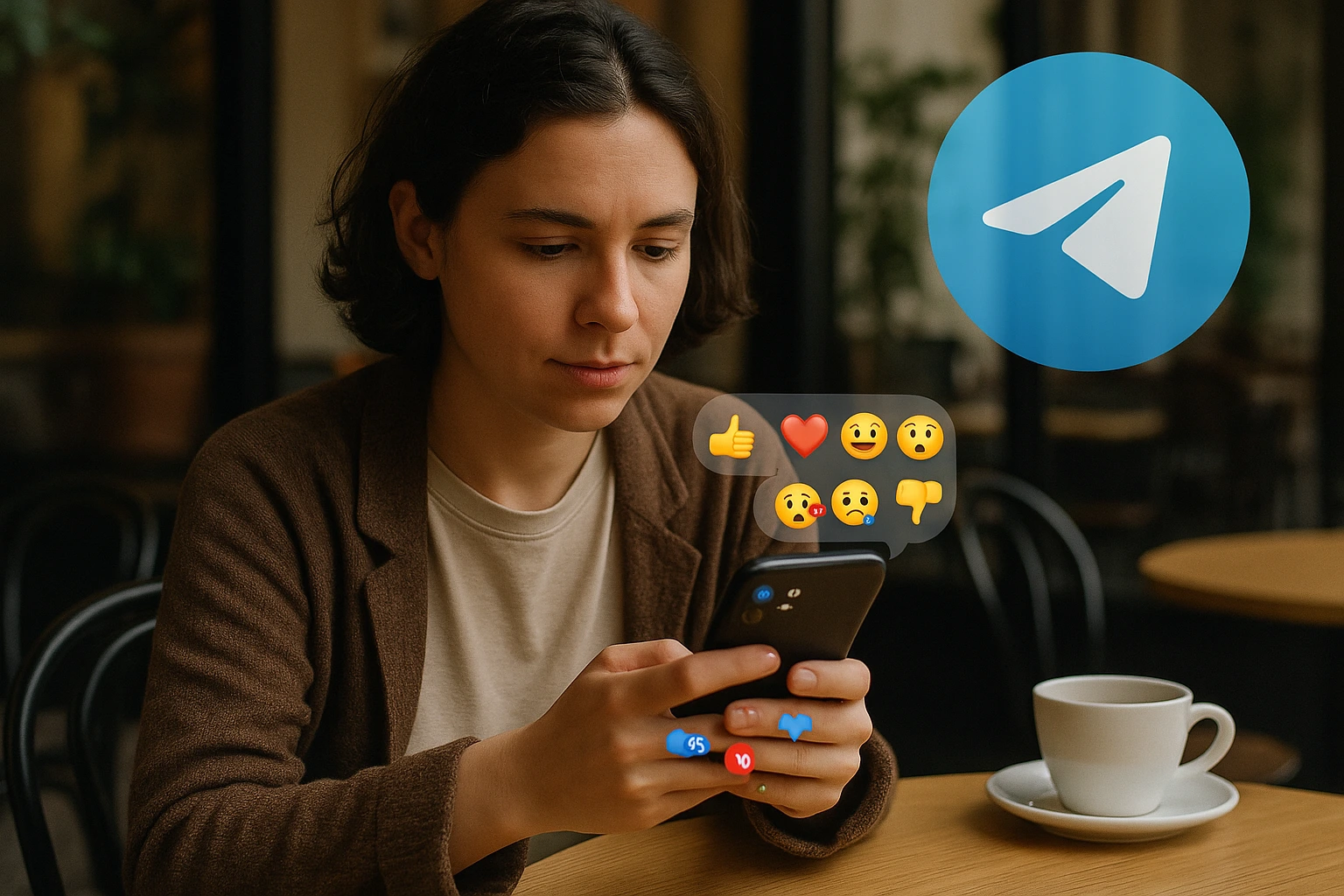 Buy Telegram Reactions Fast Safe Service on PR Motion panel