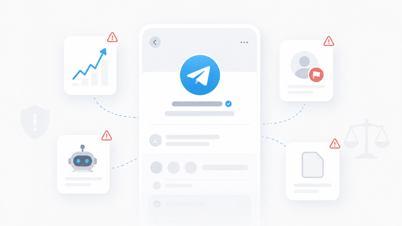 Теневой бан в Telegram, жалобы, боты и риски продвижения канала.