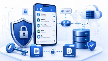Безопасное управление Telegram сессиями TData и Session+Json через прокси и защищенную инфраструктуру/