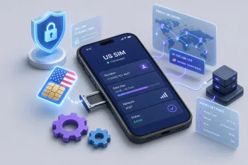 Настройка US SIM, прокси и безопасного подключения для запуска западного TikTok из СНГ
